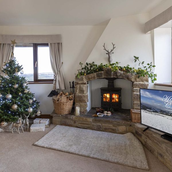 Christmas at Higher Scholes Cottage, Haworth
